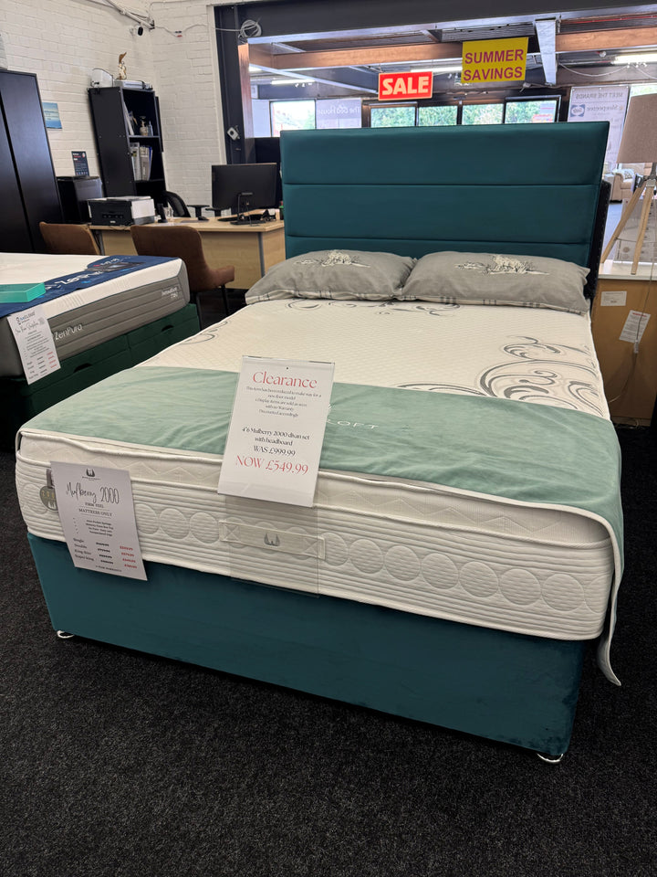 Mulberry 2000 Divan Set - CLEARANCE