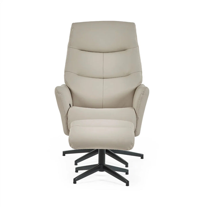 Priya Recliner Chair and Stool