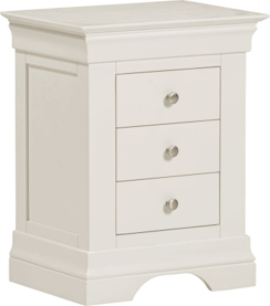 Bordeaux 3 Drawer Bedside