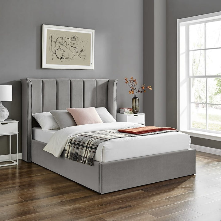 Lilly Silver Storage Bedstead