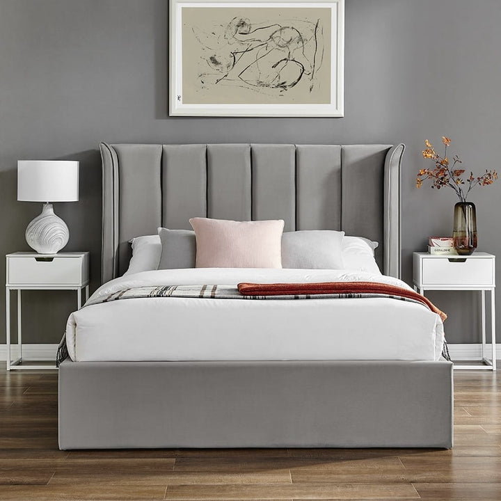 Lilly Silver Storage Bedstead