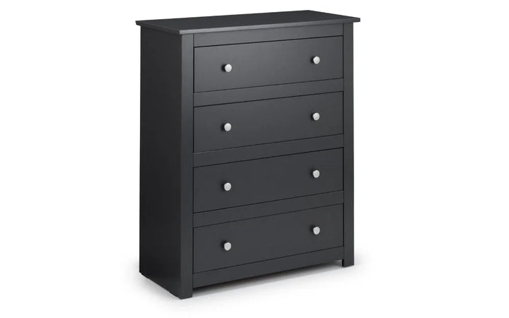 Radley 4 Drawer Chest - White