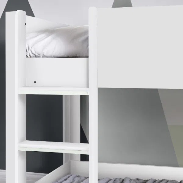 Solomon Bunk Bed - All White