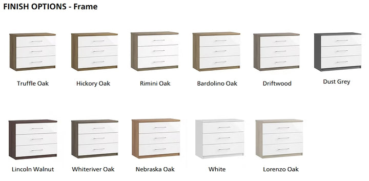Catania 4 Drawer Chest With 1 Deep Drawer