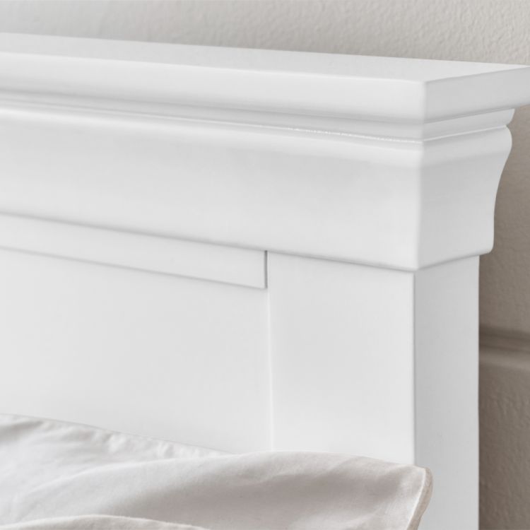 Clermont Bed Frame - Surf White