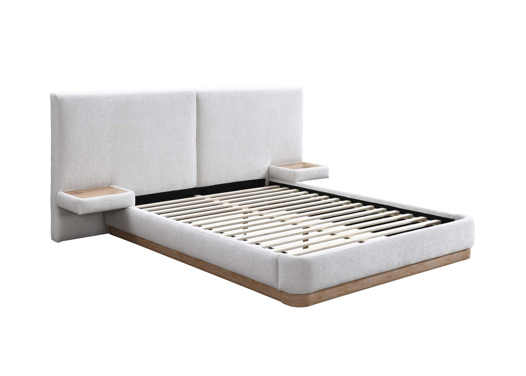 150CM COMO BED WHITE