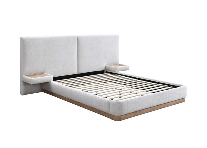 150CM COMO BED WHITE