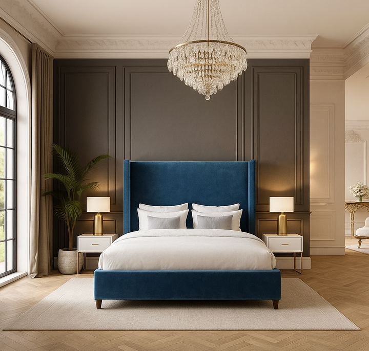 Plain Winged teddy Bed