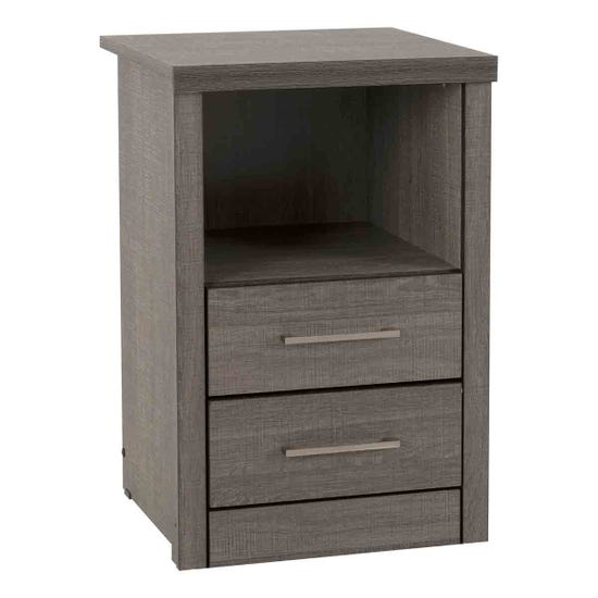 Lisbon 2 Drawer Bedside