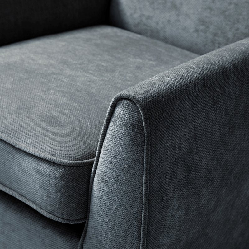 Luca Chair Denim Chenille