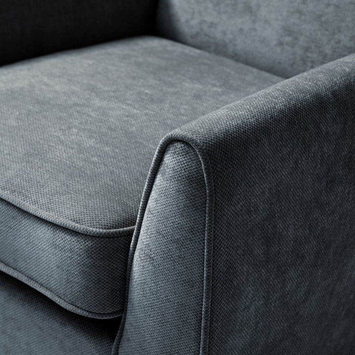 Luca Chair Denim Chenille