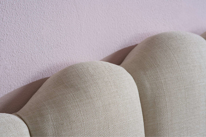 MONACO FABRIC OTTOMAN BED BEIGE