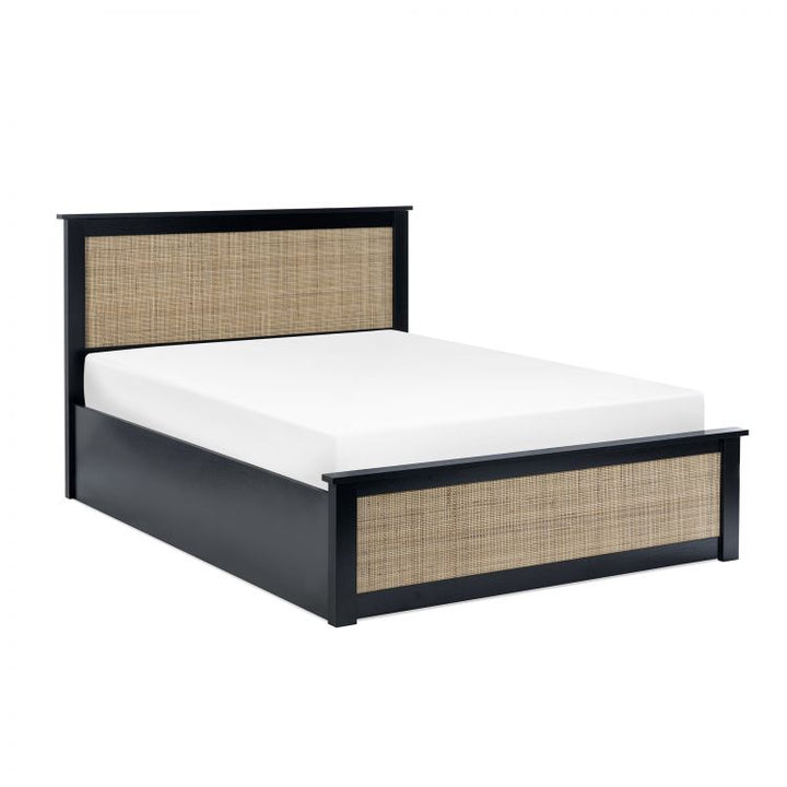 Padstow Ottoman Bed Frame - Black