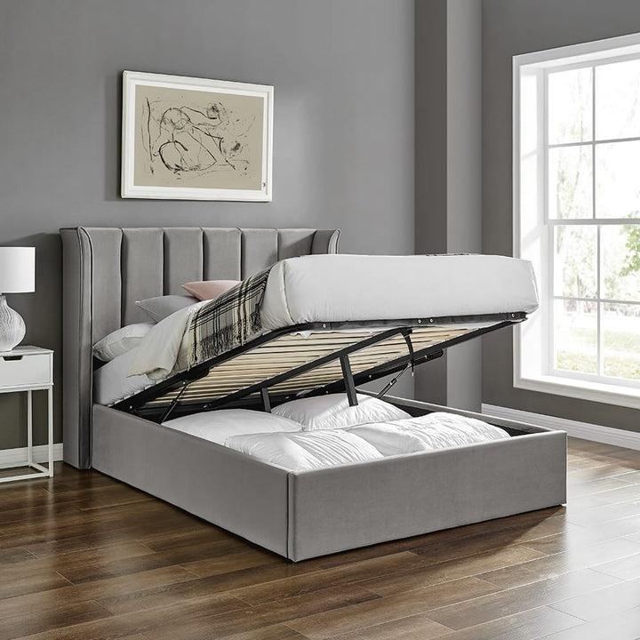 Lilly Silver Storage Bedstead