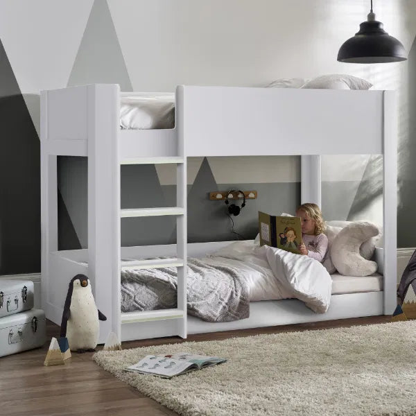 Solomon Bunk Bed - All White