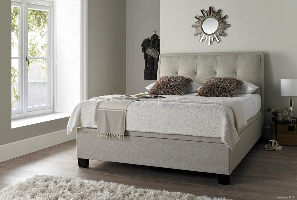 Accent Storage Bed - Oatmeal - The Bed House