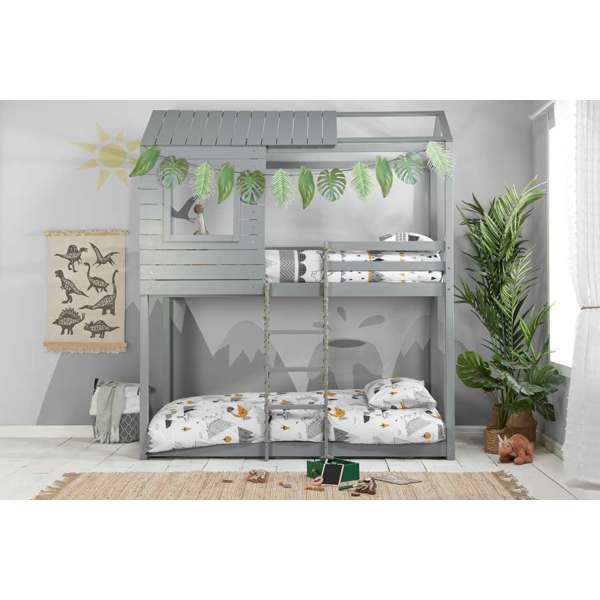 Adventure Bunk Bed - Grey - The Bed House