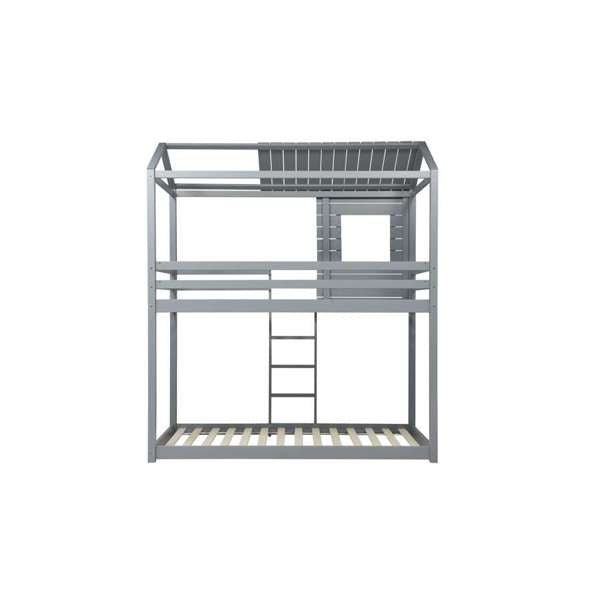 Adventure Bunk Bed - Grey - The Bed House