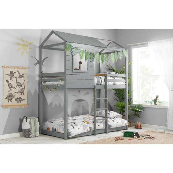 Adventure Bunk Bed - Grey - The Bed House