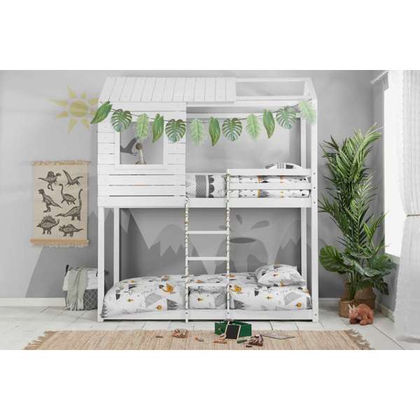 Adventure Bunk Bed - White - The Bed House