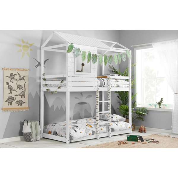 Adventure Bunk Bed - White - The Bed House