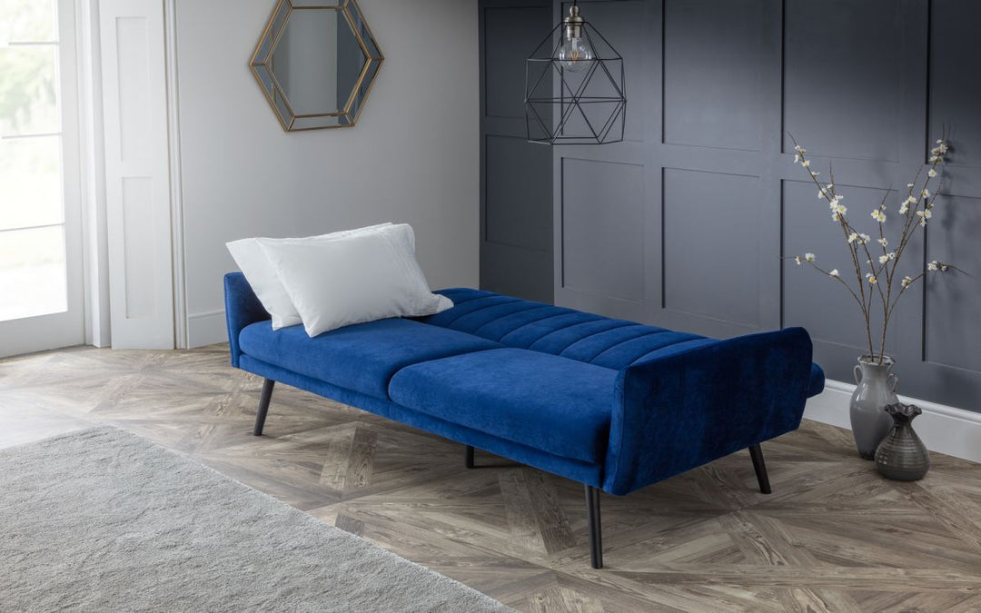 Afina Sofa Bed - Blue - The Bed House