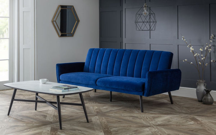 Afina Sofa Bed - Blue - The Bed House