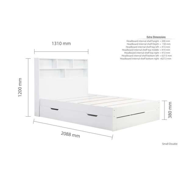 Alfie Storage Bed - The Bed House