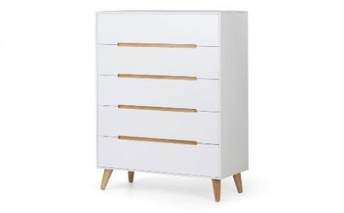 Alicia 5 Drawer Chest - The Bed House