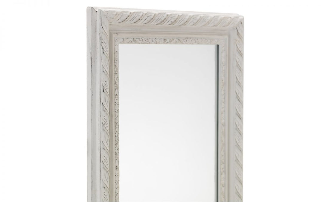 Allegro White Dress Mirror - The Bed House