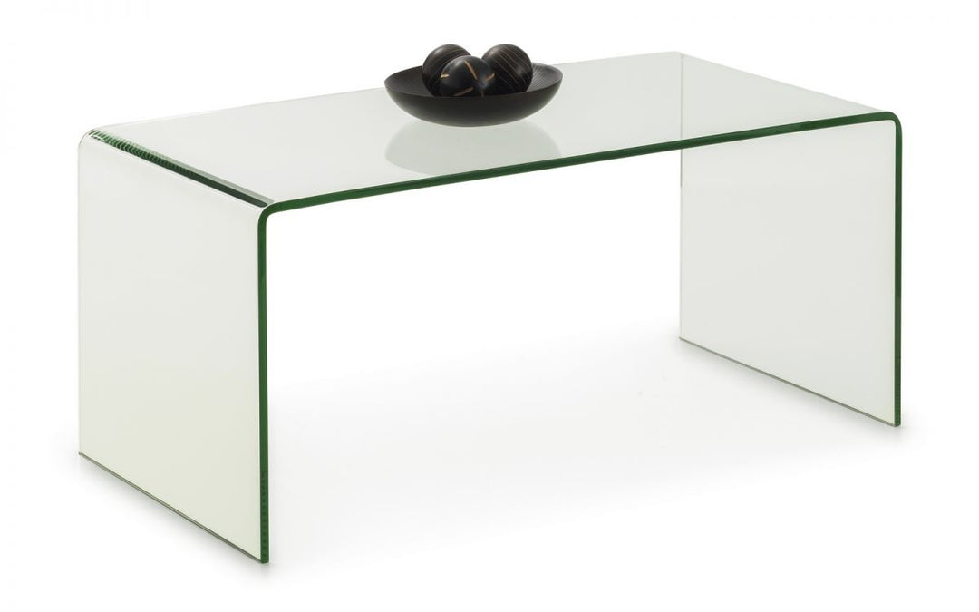 Amalfi Bent Glass Coffee Table - The Bed House