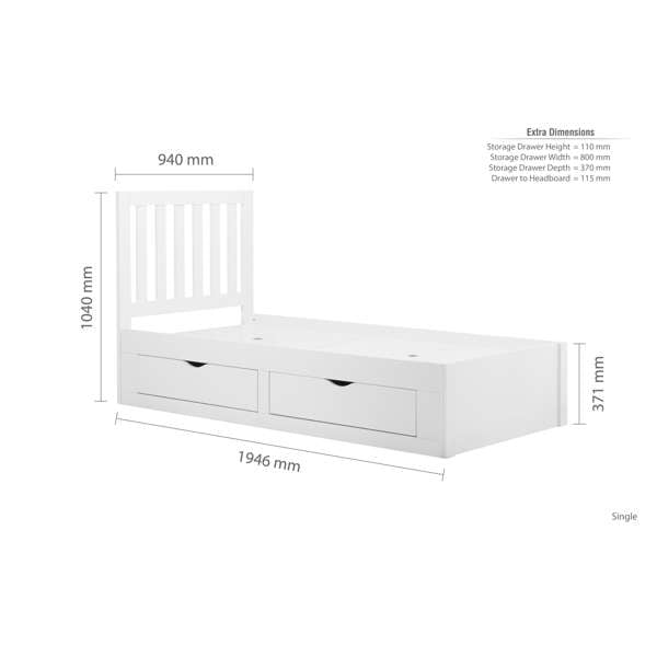 Appleby Single Bed - The Bed House