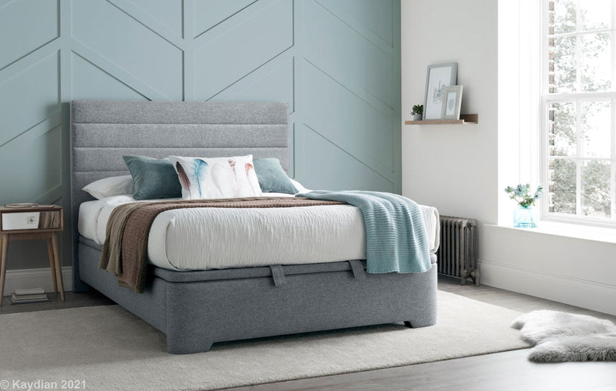 Appleby Storage Bed - Grey - The Bed House