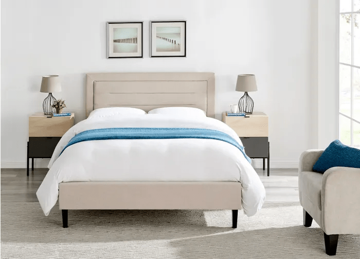 Archie Fabric Bed Frame - The Bed House