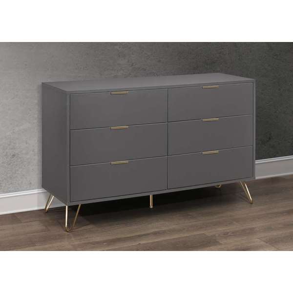 Arlo 6 Drawer Chest - The Bed House