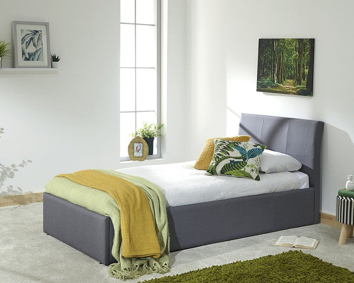 Ascot Fabric Ottoman Bed - The Bed House