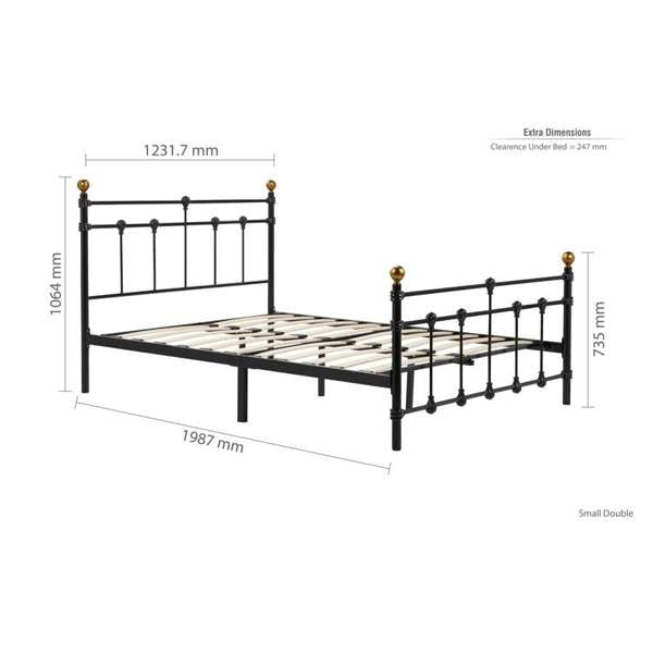 Atlas Bed - Black - The Bed House