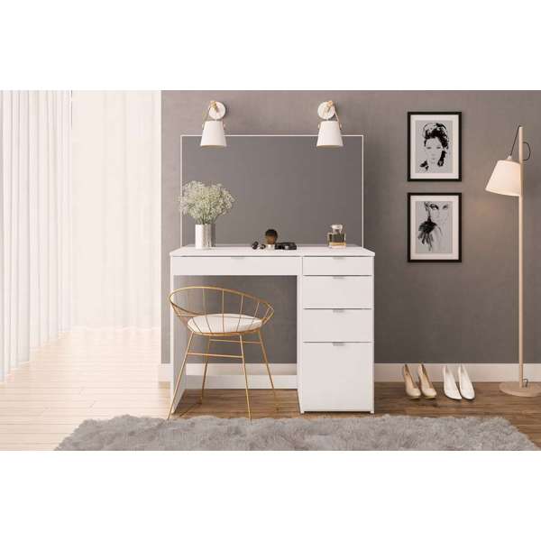 Ava 5 Drawer Dressing Table - The Bed House