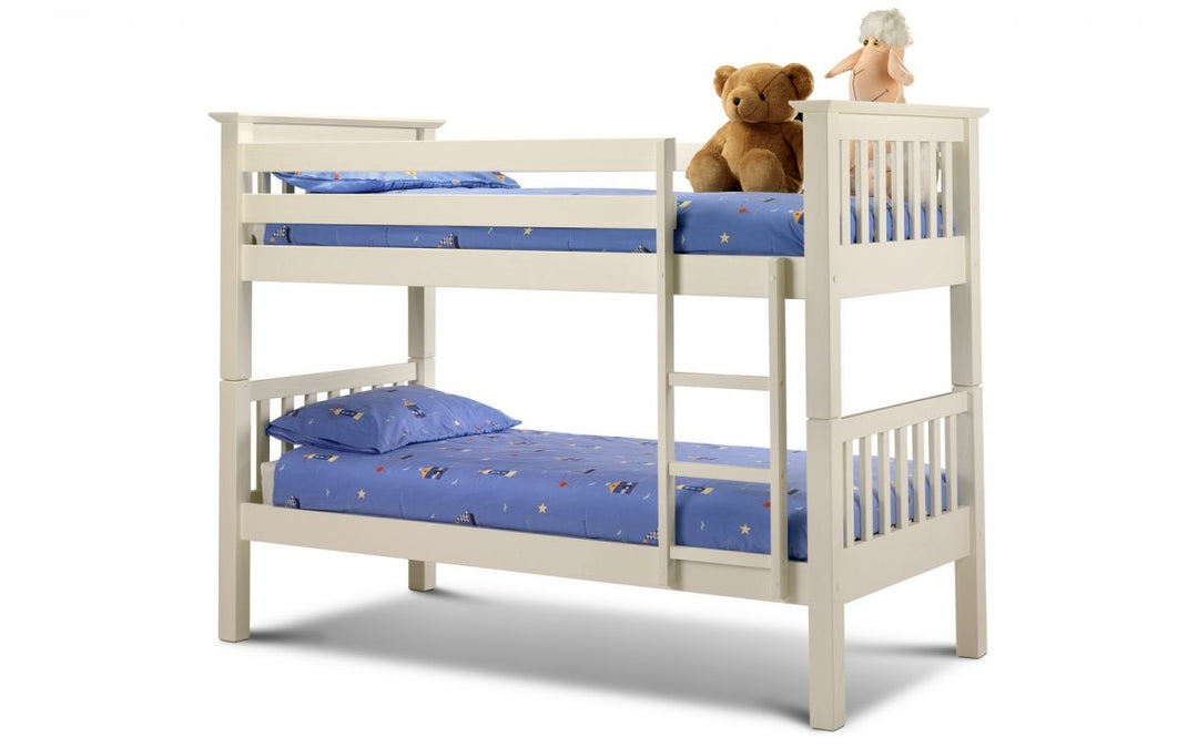 Barcelona Bunk Bed - Stone White - The Bed House