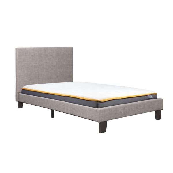 Berlin Low Bed Frame - Grey - The Bed House