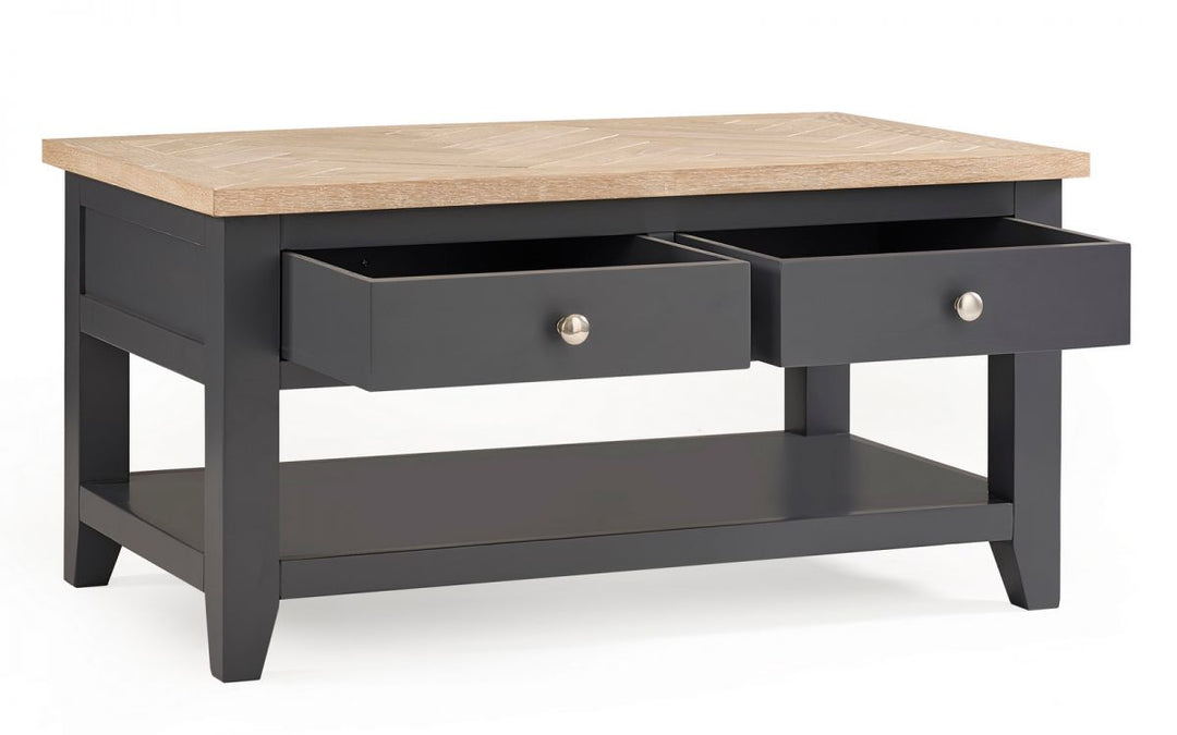 Bordeaux Coffee Table - Dark Grey - The Bed House