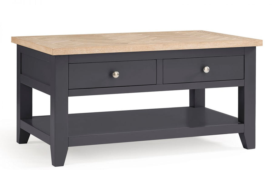 Bordeaux Coffee Table - Dark Grey - The Bed House