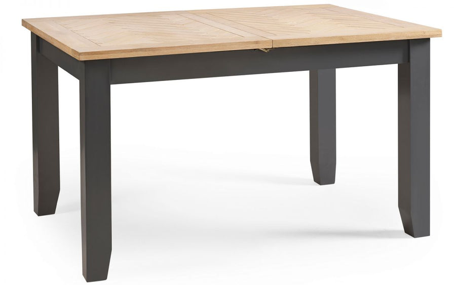 Bordeaux Extending Dining Table - Dark Grey - The Bed House