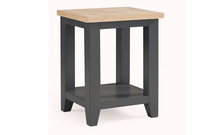 Bordeaux Lamp Table - Dark Grey - The Bed House