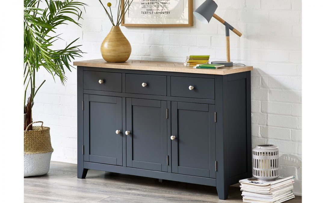 Bordeaux Sideboard - Dark Grey - The Bed House