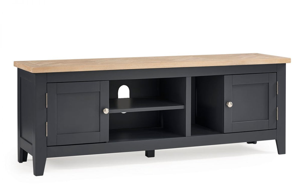 Bordeaux TV Unit - Dark Grey - The Bed House