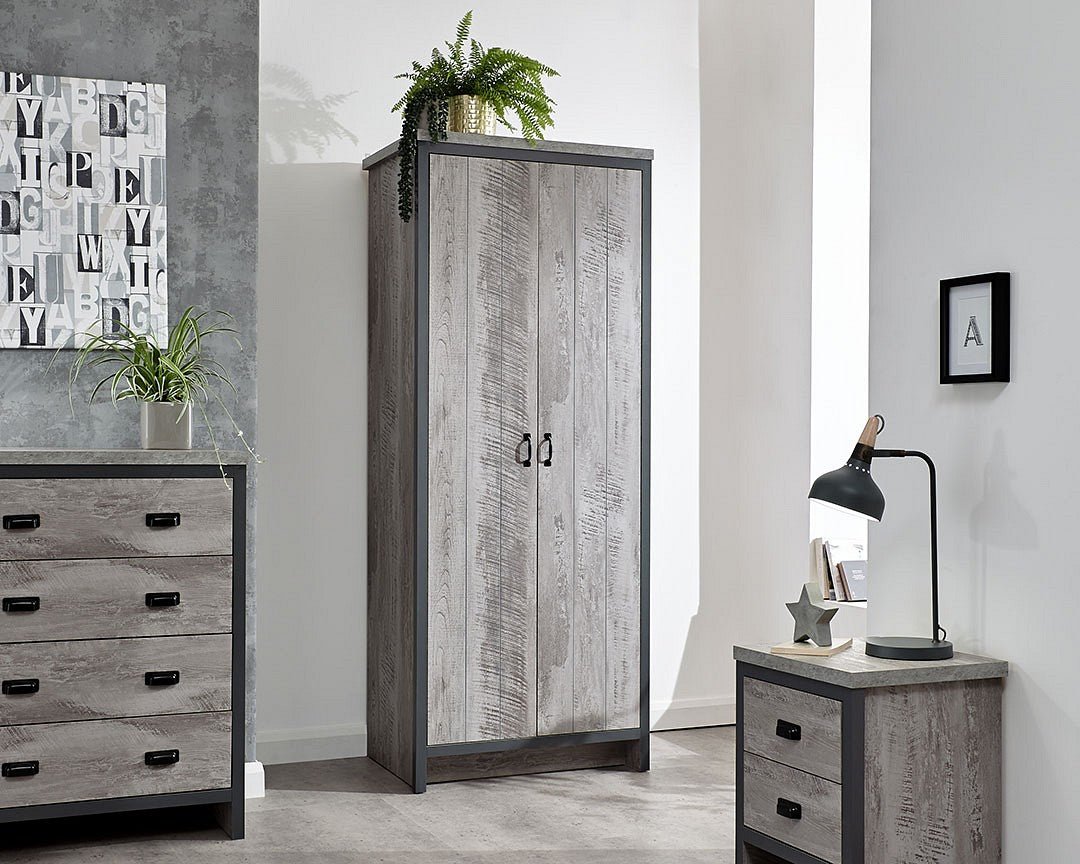 Boston 3 Piece Bedroom Set - Grey - The Bed House