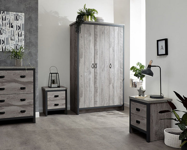 Boston 4 Piece Bedroom Set - Grey - The Bed House