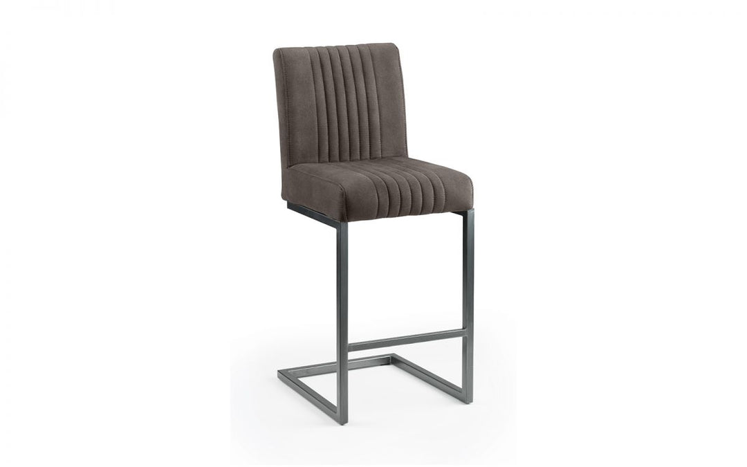 Brooklyn Bar Stool - Charcoal Grey - The Bed House