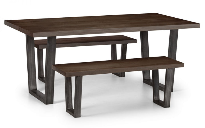 Brooklyn Bench - Dark Oak - The Bed House